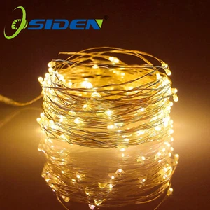 Led  Lights Copper Wire String 1/2/5/10M Holiday Outdoor Lamp  Party Decoration - Picture 1 of 23