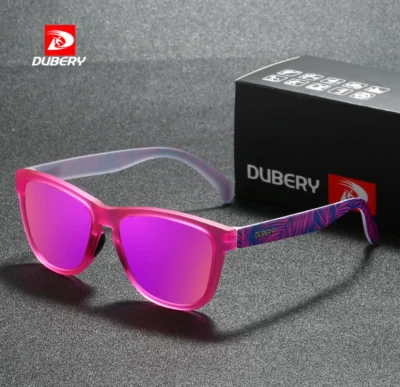 Gafas de sol deportivas polarizadas cuadradas DUBERY para hombres mujeres al aire libre gafas de sombra para conducir Foto 1 de 4