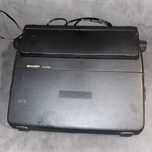 Sharp PA 3100 II Typewriter Portable Electronic Intelliwriter TESTED - Picture 1 of 3