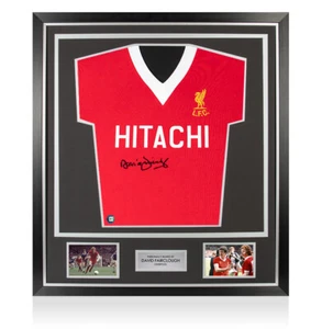 Framed David Fairclough Signed Liverpool Shirt - 1978 - Premium Autograph - Picture 1 of 5