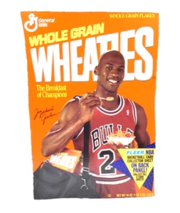Michael Jordan Wheaties 1992 caja, solo frontal. Recortado. - Imagen 1 de 4