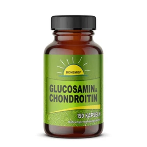 Glucosamin + Chondroitin Kapseln (2:1), ohne Zusatzstoffe, 150 Kapseln, Bonemis® - Bild 1 von 2