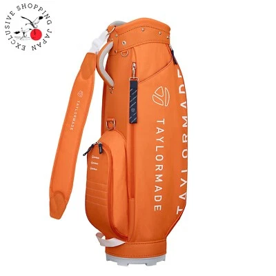 TaylorMade Graphic-T Lite Ladies Cart Bag Orange 8.5 Lightweight 2.2kg 5way 2025 - Image 1 of 4