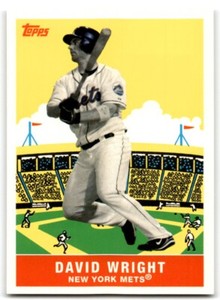 2007 TOPPS FLASHBACK FRIDAYS DAVID WRIGHT NEW YORK METS #FF5