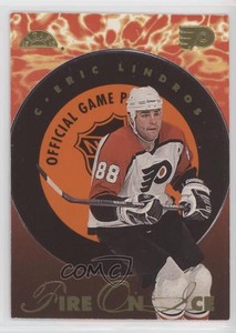 1995-96 Leaf Fire on Ice /10000 Eric Lindros #2 HOF