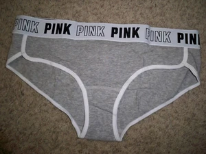 VICTORIAS SECRET HIPSTER LOGO GRIS GRANDE NUEVO - Imagen 1 de 1