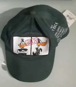 De colección WARNER BROS PATO DAFFY CULPABLE 100 % algodón sombrero gorra snapback talla única - Imagen 1 de 4