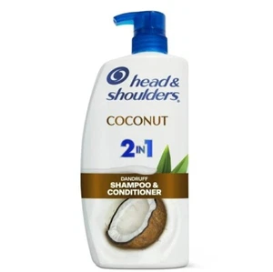 Head & Shoulders 2 in 1 Dandruff Shampoo and Conditioner, Coconut, 28.2 oz - Picture 1 of 4