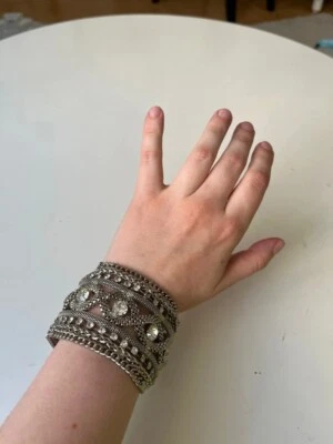 Senso di Donna Zirkonia Armband Armreif Silber - Bild 1 von 4