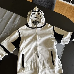 🔥 Vintage Marc Ecko Cut & Sew Star Wars Storm Trooper Full Zip Hoodie Size L - Imagen 1 de 14