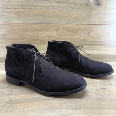 Churchs Sandra Sandro Chukka Botas Para Hombres Reino Unido 8 EE. UU. 9 Marrón Oscuro Gamuza Con Cordones Foto 1 de 4