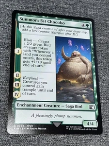 Summon: Fat Chocobo - 202 - FIN - NM - MTG Magic the Gathering - Regular - Picture 1 of 2