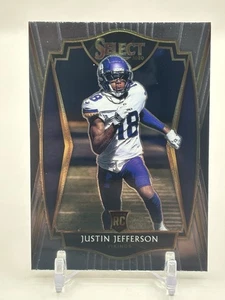 2020 Seleziona JUSTIN JEFFERSON Premier Level Rookie #161 (RC) Minnesota Vikings - Foto 1 di 2