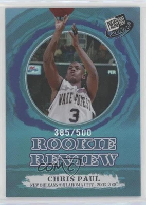 Reflectores Press Pass Rookie Review 2006/500 Chris Paul #R39 Foto 1 de 2
