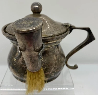 Hecworth银盘剃须杯马克杯带镜面刷内杯 — 第 1/4 张图片