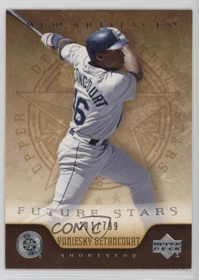 2005 Upper Deck Artifacts Future Stars /799 Yuniesky Betancourt #280 Rookie RC - Image 1 of 2