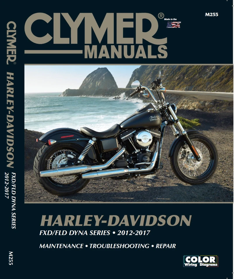 Harley Davidson Fxd/Fld Dyna Series 2012-2017 Clymer Shop Repair service manual