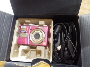 Panasonic Digital Camera Lumix DMC-LS80 8.1MP Pink Tested MIB W EXTRAS - Picture 1 of 7