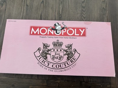 Juicy Couture Monopoly Collector's Edition Rare Board Game Inside Pieces Sealed - Image 1 of 4