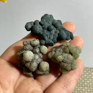 Muestras minerales cristalinas de ágata uva áspera natural 40 g - Imagen 1 de 10