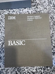 IBM BASIC 3.0 6361132 Personal Computer Hardware Reference Library Sealed Manual - Picture 1 of 4