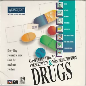 Complete Guide to Prescription & Non-Prescription Drugs CDROM by HealthSoft 1994 - Picture 1 of 2
