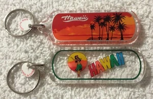 HAWAII Keychain Souvenir Key Ring - 2 keychains - Bild 1 von 2