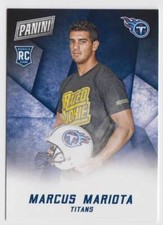 2015 Panini Black Friday Rated Rookie #3 Marcus Mariota Tennessee Titans