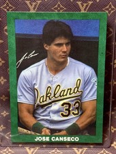 1990 Broder Type Green Border Jose Canseco 🔥🔥🔥