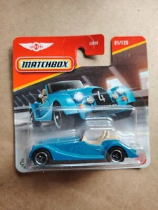 Matchbox Morgan Plus Four 4 81/125 2025 1:64 coche modelo juguete Reino Unido Inglaterra embalaje original - Imagen 1 de 1