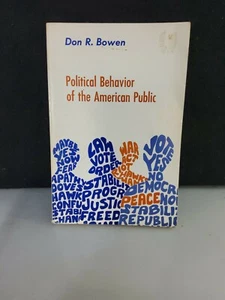 Political behavior of the American public by Don R. Bowen, Merrill Series 1968 - Picture 1 of 7