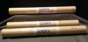 Vtg Borden Home Solid Vinyl Wallcoverings Duck  Wallpaper Prepasted 3 Dbl Rolls - Picture 1 of 12