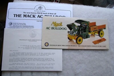 Mack AC Bulldog Stakebody Truck Franklin Mint NIB 1:32 - Image 1 of 4