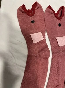 Strick Fischsocken Strick Tiere Socken Funky Strickmuster Geschenke - Bild 1 von 7