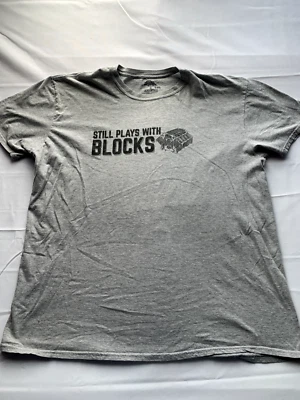 Camiseta Ann Arbor Hombre Gris Todavía Juego Con Bloques Talla XXL Foto 1 de 4