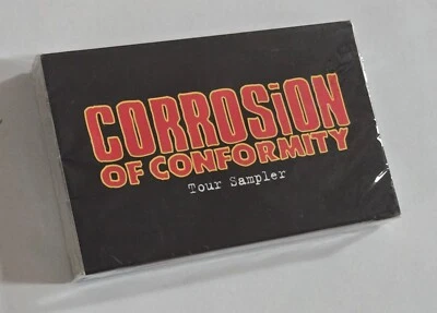 CORROSION OF CONFORMITY Tour Sampler Cassette Tape SEALED New 1995 - Image 1 of 4
