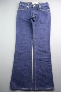 Pantalones de mezclilla de papel para mujer 2 Mod 52 corte bota 5 bolsillos oscuros talla 25 (26x29) - Imagen 1 de 7
