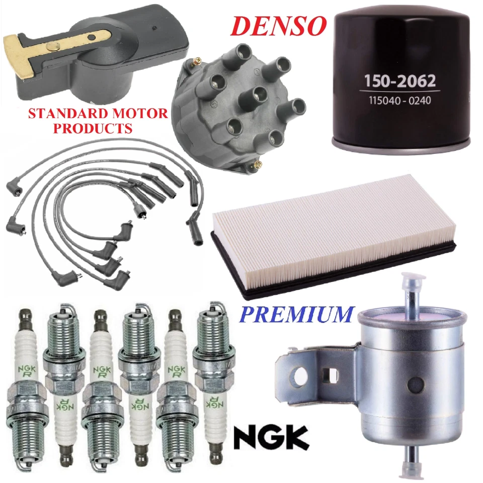 Tune Up Kit Filters Wire Spark Plugs For DODGE GRAND CARAVAN V6 3.0L 1992-1995 - Изображение 1 из 1