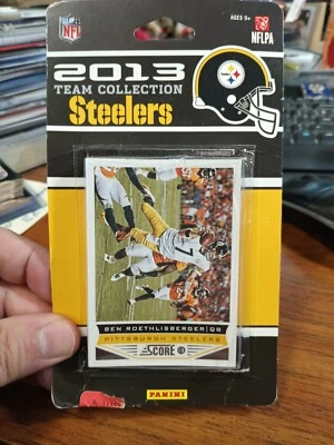 Pittsburgh Steelers 2013 Score NFL Team Set Roethlisberger LeVeon Bell Rookie - Image 1 of 3