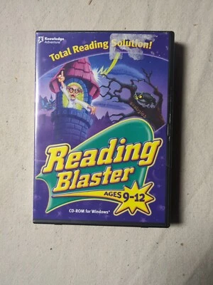  Reading Blaster  CD ROM Ages 9-12 . Knowledge Adventure. New-Sealed  - Image 1 of 4