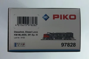 PIKO 97828 H0 DC Diesellok SP 9102 modifiziert + DSS PluX22 - Picture 1 of 2