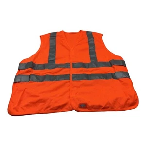 Dickies Hi Vis Orange Reflective Safety Vest – No Tag (Fits Like XXL?) - Picture 1 of 8