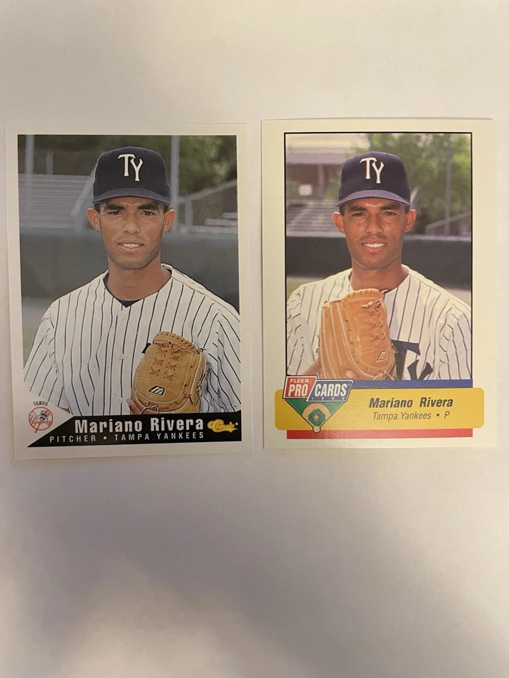 Mariano Rivera, Posada, Pettitte. Tarjetas de ligas menores en perfecto estado Foto 1 de 4