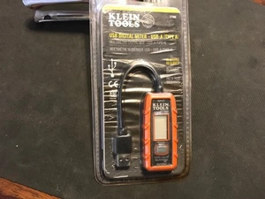 Klein Tools USB Digital Meter USB-A LCD Screen Monitor Output No Batteries Req. - Picture 1 of 3