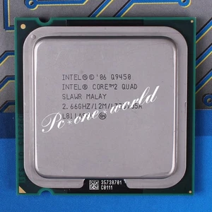 100% OK SLAWR Intel Core 2 Quad Q9450 2.66 GHz Quad-Core Processor CPU - Picture 1 of 1