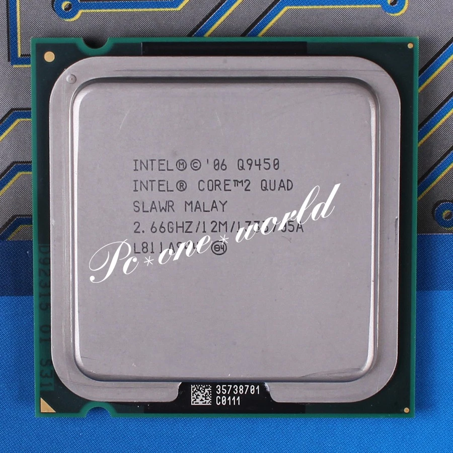 100% OK SLAWR Intel Core 2 Quad Q9450 2.66 GHz Quad-Core Processor CPU - Image 1 of 1
