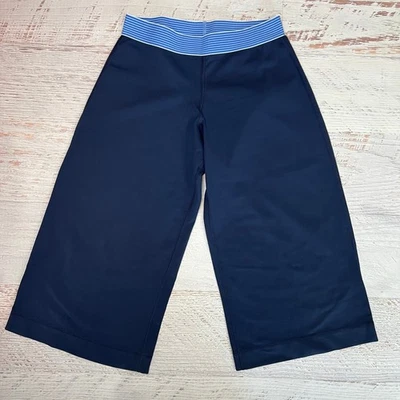Pantalón Lululemon Azul Marino Pierna Ancha Recortado TALLA 4 Capri Foto 1 de 4