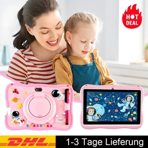 7 inch Android 14 Kids Tablet PC 4GB RAM 64GB ROM Dual Camera WiFi for Children - Bild 1 von 24
