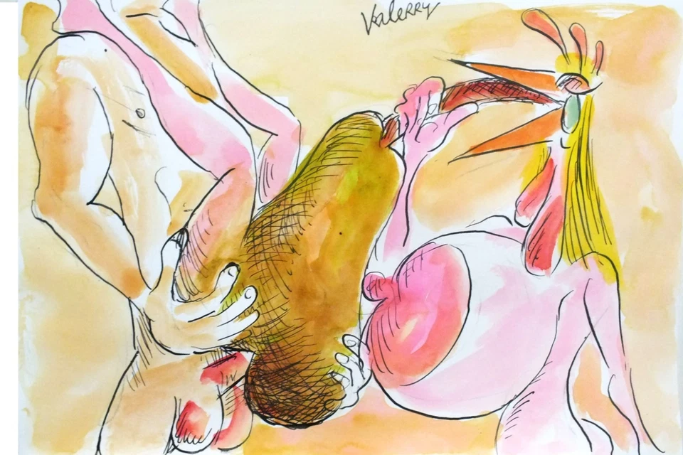 Zeichnung, Original - Bild 1 von 1