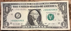 dollar bill serial number - Picture 1 of 3